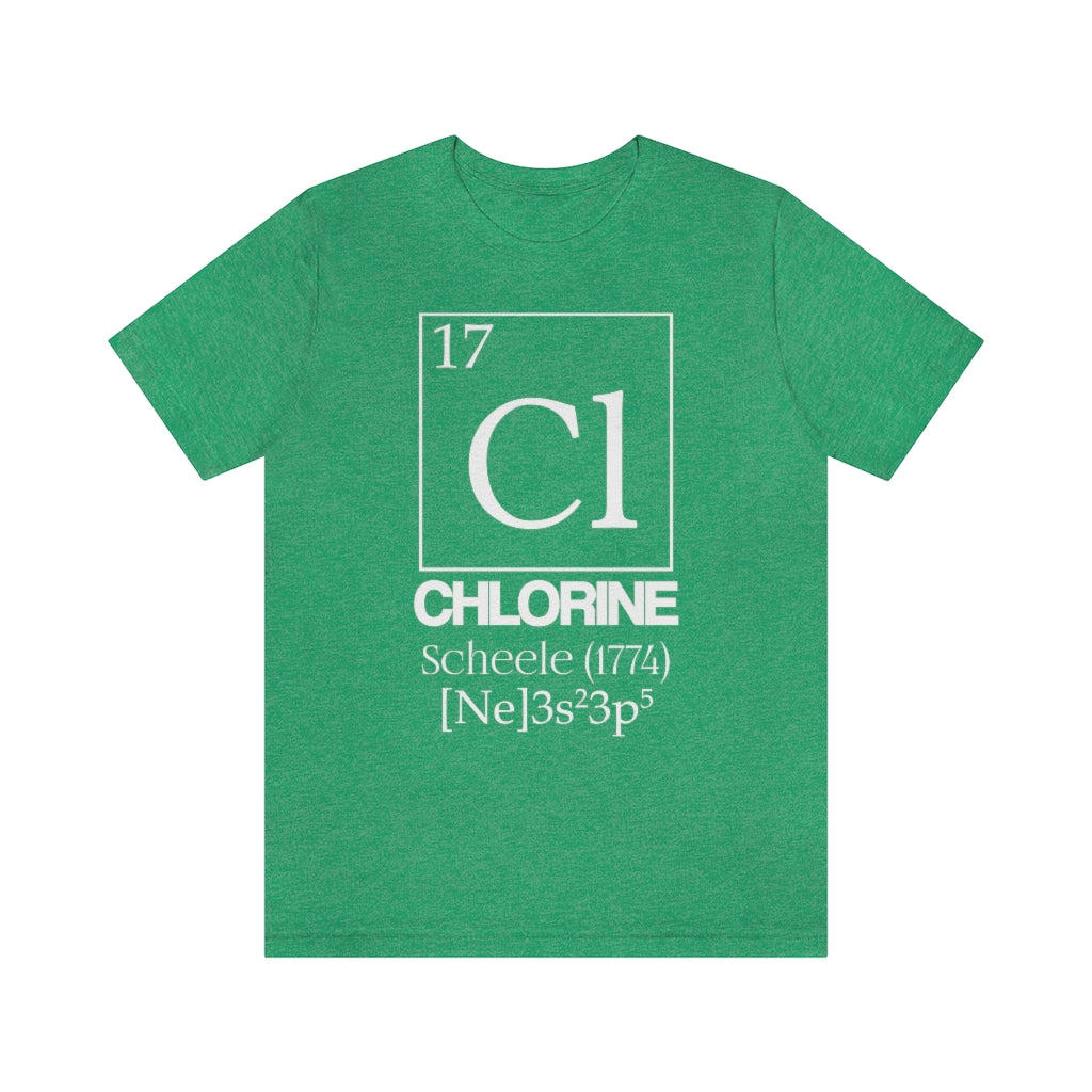 Chlorine Element-17 T-Shirt, by Aardvark Dreams [Elementwear]