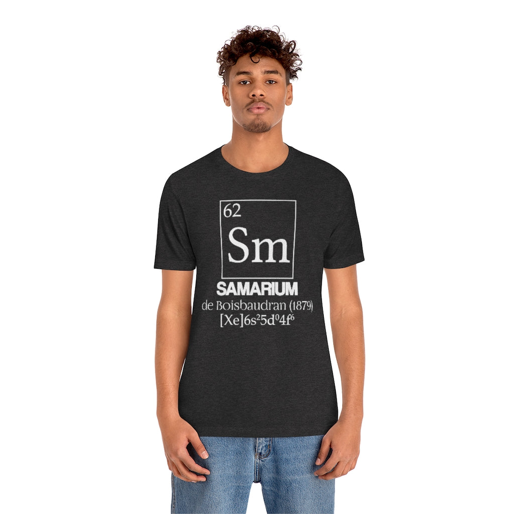 Samarium Element-62 T-Shirt, by Aardvark Dreams [Elementwear]