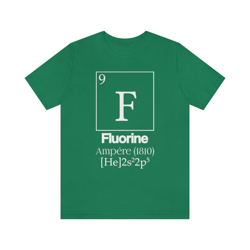 Fluorine Element-9 T-Shirt, by Aardvark Dreams [Elementwear]