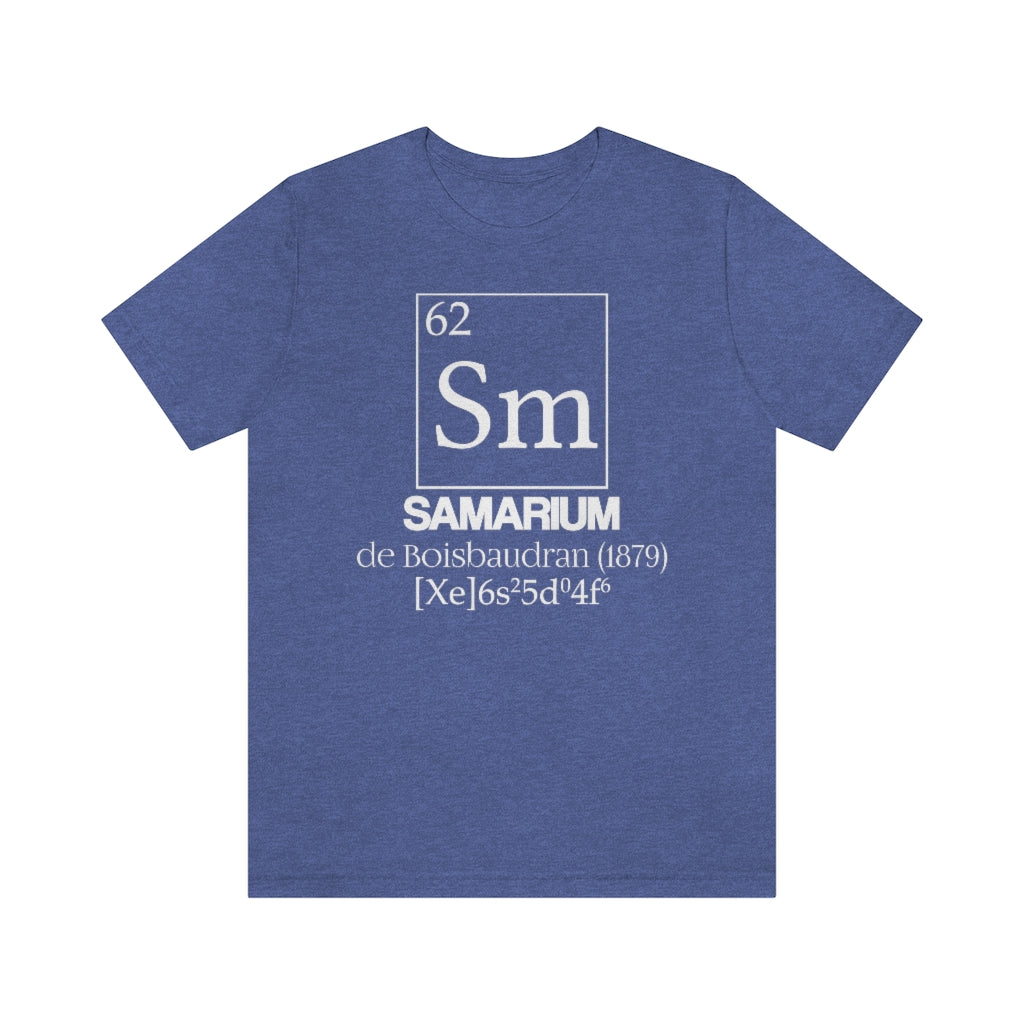 Samarium Element-62 T-Shirt, by Aardvark Dreams [Elementwear]