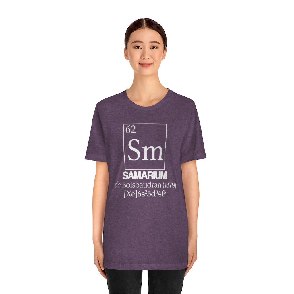 Samarium Element-62 T-Shirt, by Aardvark Dreams [Elementwear]