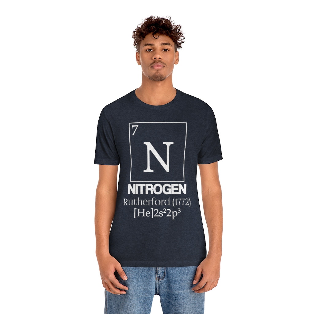 Nitrogen Element-7 T-Shirt, by Aardvark Dreams [Elementwear]