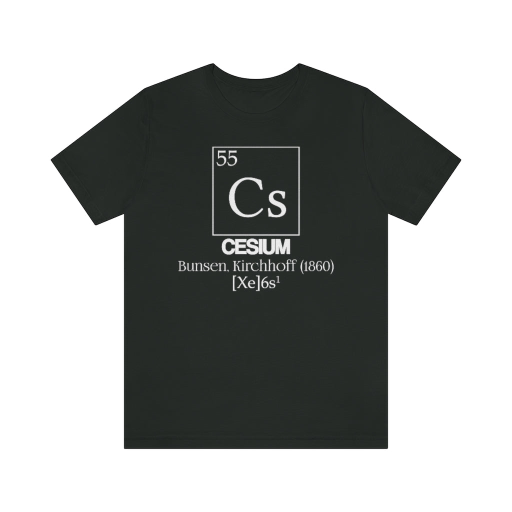 Cesium Element-55 T-Shirt, by Aardvark Dreams [Elementwear]