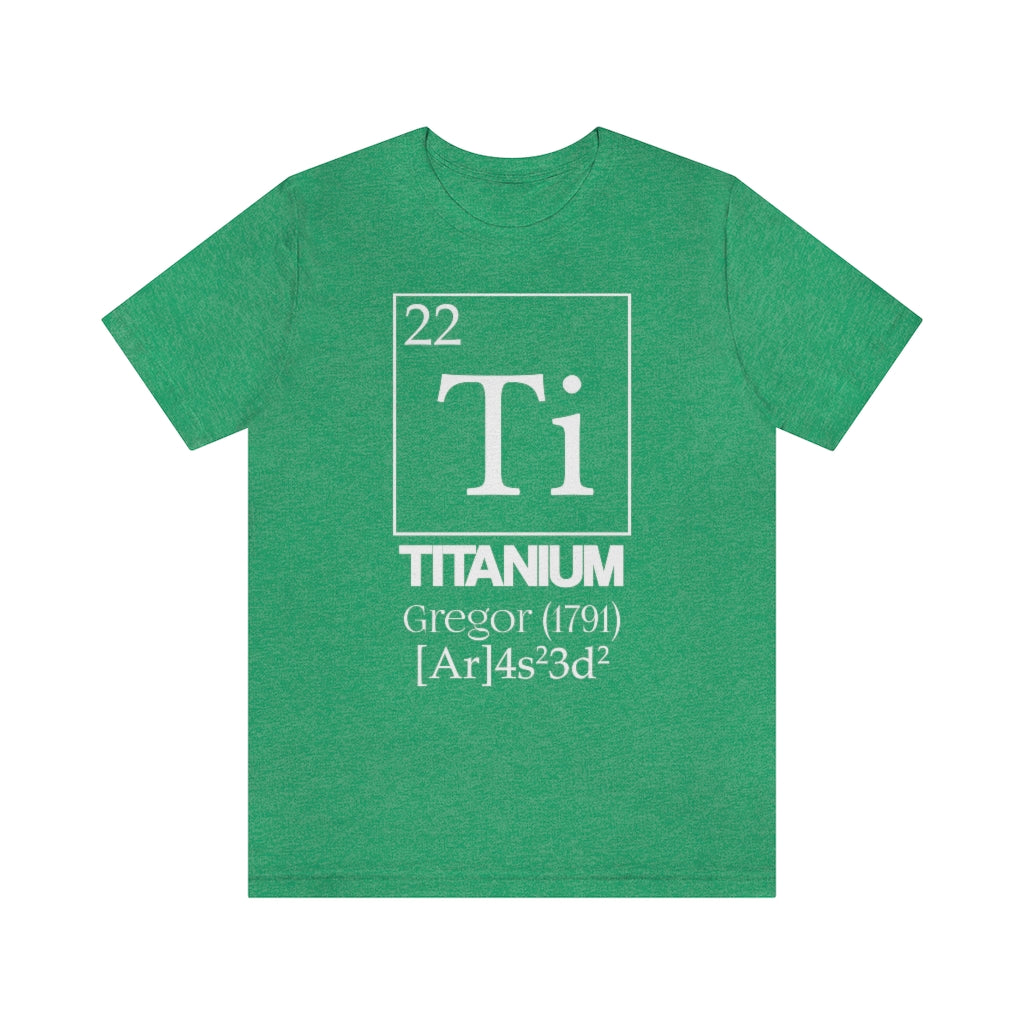 Titanium Element-22 T-Shirt, by Aardvark Dreams [Elementwear]