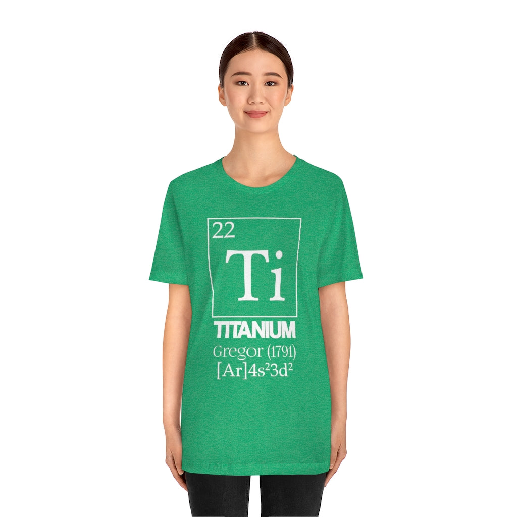 Titanium Element-22 T-Shirt, by Aardvark Dreams [Elementwear]