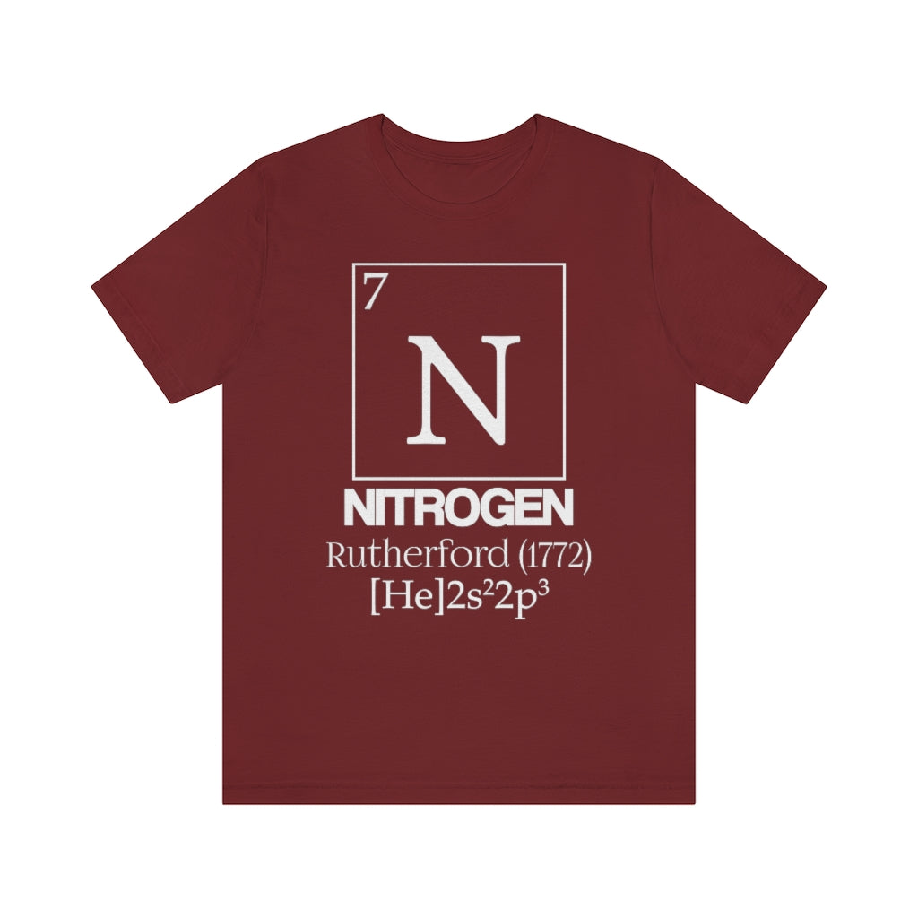 Nitrogen Element-7 T-Shirt, by Aardvark Dreams [Elementwear]