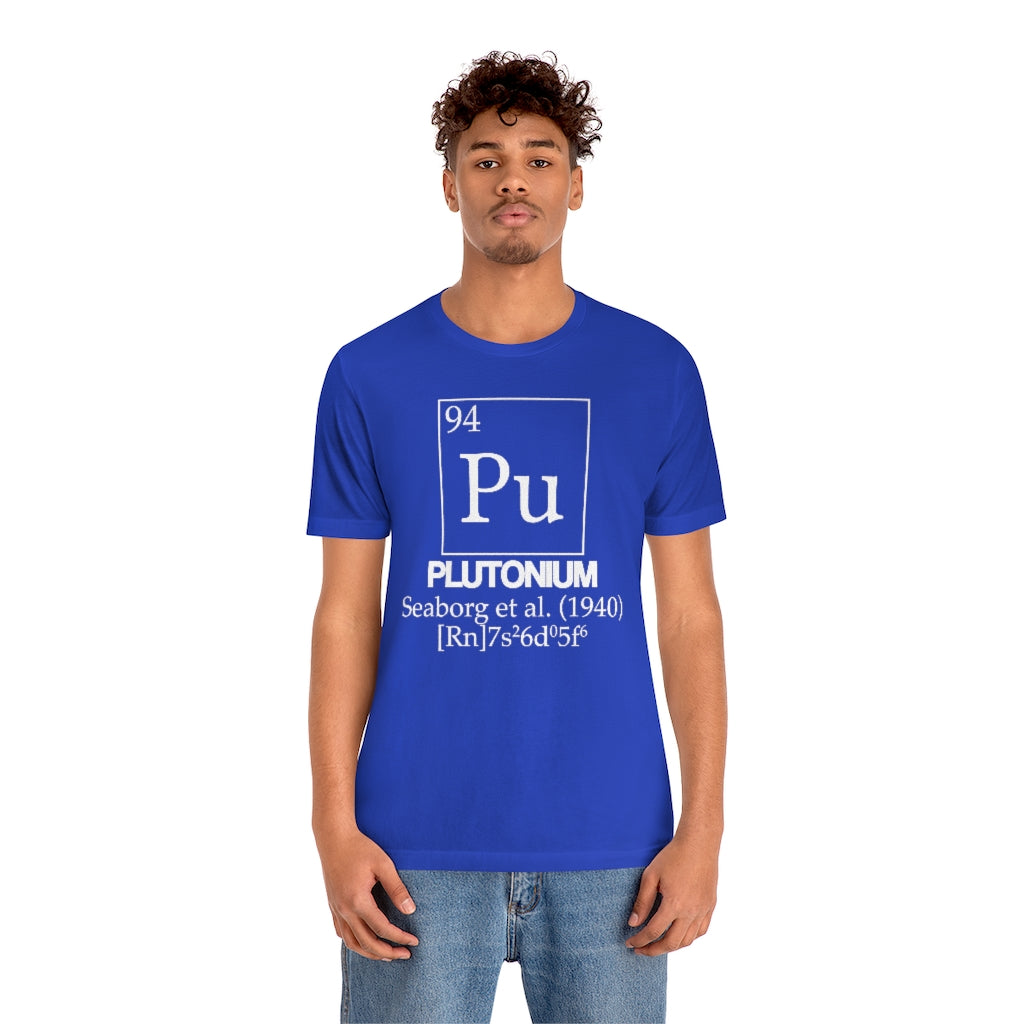 Plutonium Element-94 T-Shirt, by Aardvark Dreams [Elementwear]