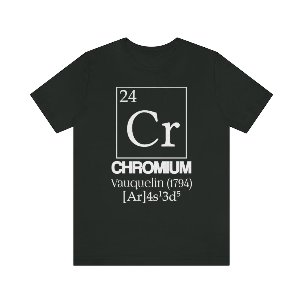 Chromium Element-24 T-Shirt, by Aardvark Dreams [Elementwear]