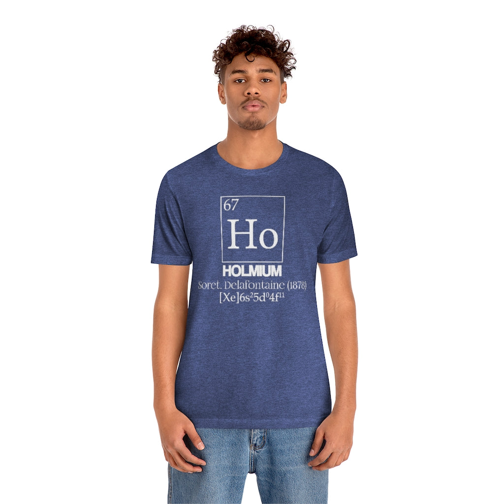 Holmium Element-67 T-Shirt, by Aardvark Dreams [Elementwear]