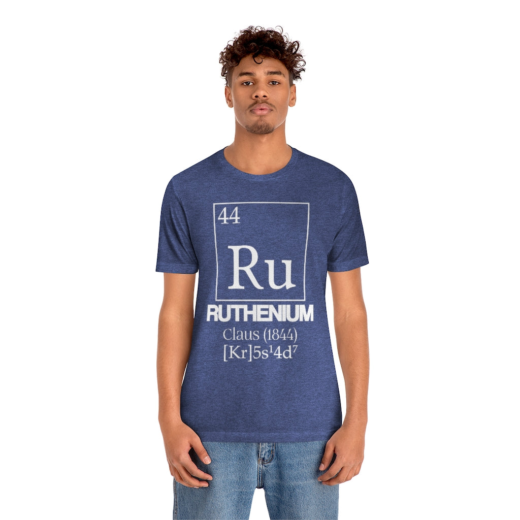 Ruthenium Element-44 T-Shirt, by Aardvark Dreams [Elementwear]