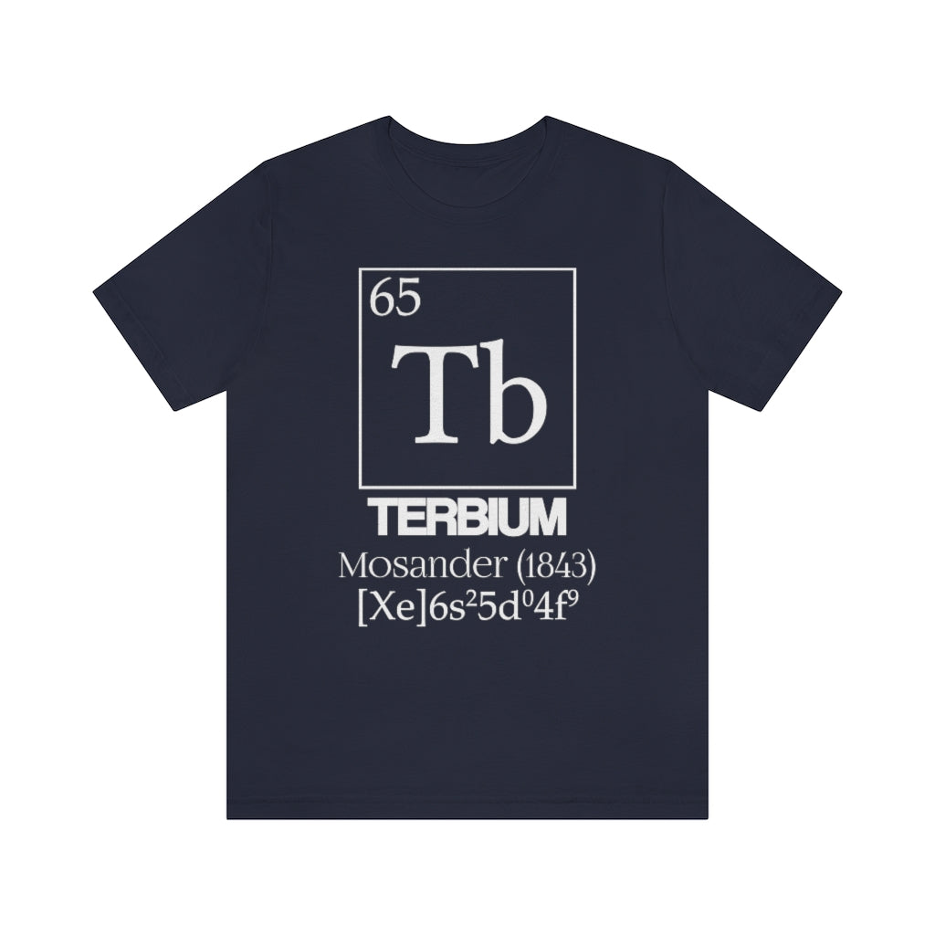 Terbium Element-65 T-Shirt, by Aardvark Dreams [Elementwear]