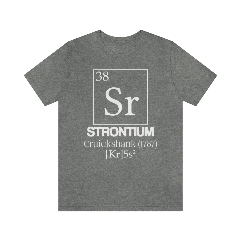 Strontium Element-38 T-Shirt, by Aardvark Dreams [Elementwear]