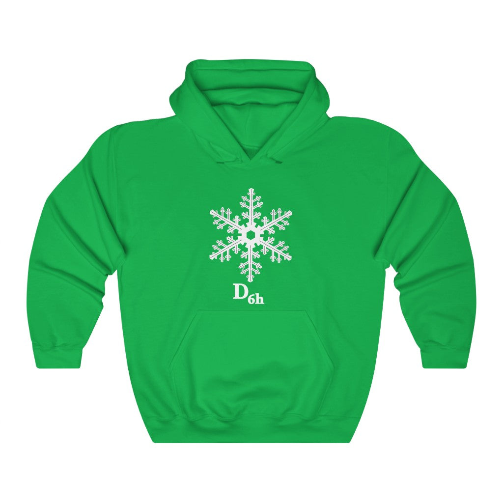 Snowflake Symmetry Point Group Hoodie, by Aardvark Dreams