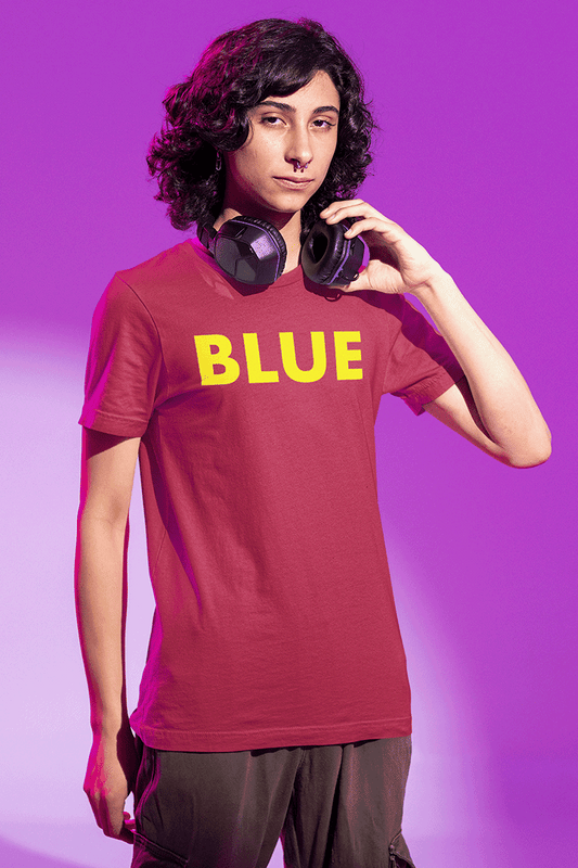ColourShift "Blue" T-Shirt, by Aardvark Dreams