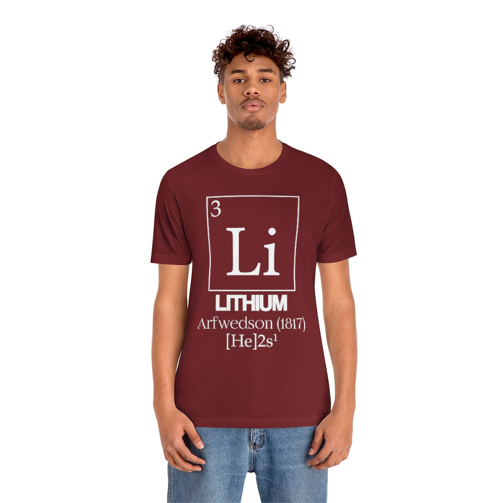 Lithium Element-3 T-Shirt, by Aardvark Dreams [Elementwear]