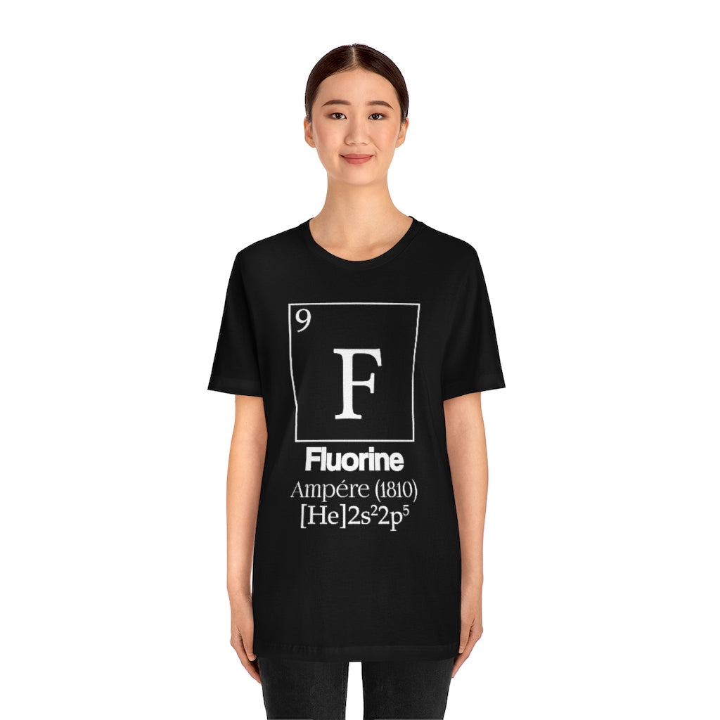 Fluorine Element-9 T-Shirt, by Aardvark Dreams [Elementwear]