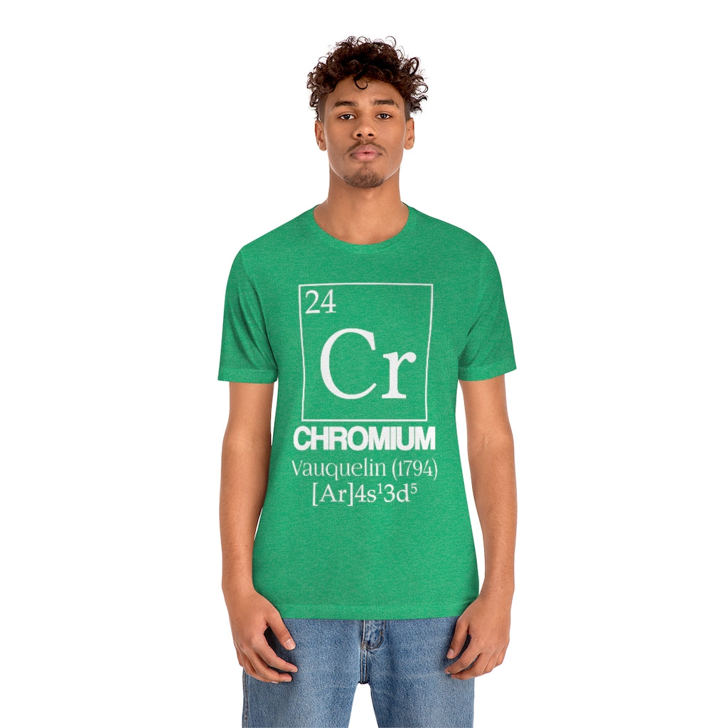 Chromium Element-24 T-Shirt, by Aardvark Dreams [Elementwear]