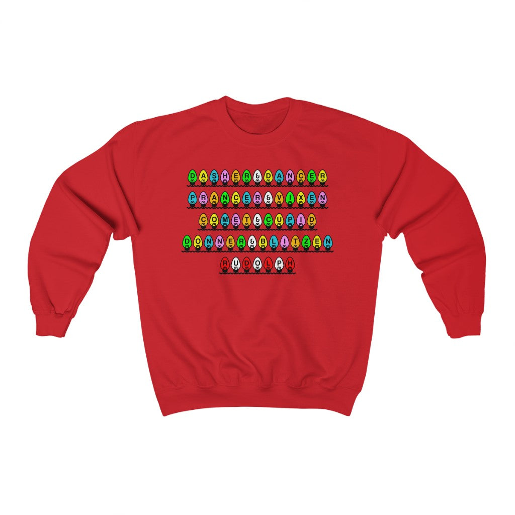 christmas santa reindeer ugly sweatshirt