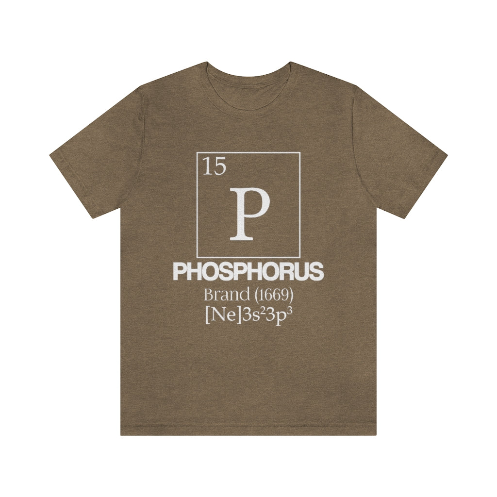 Phosphorus Element-15 T-Shirt, by Aardvark Dreams [Elementwear]