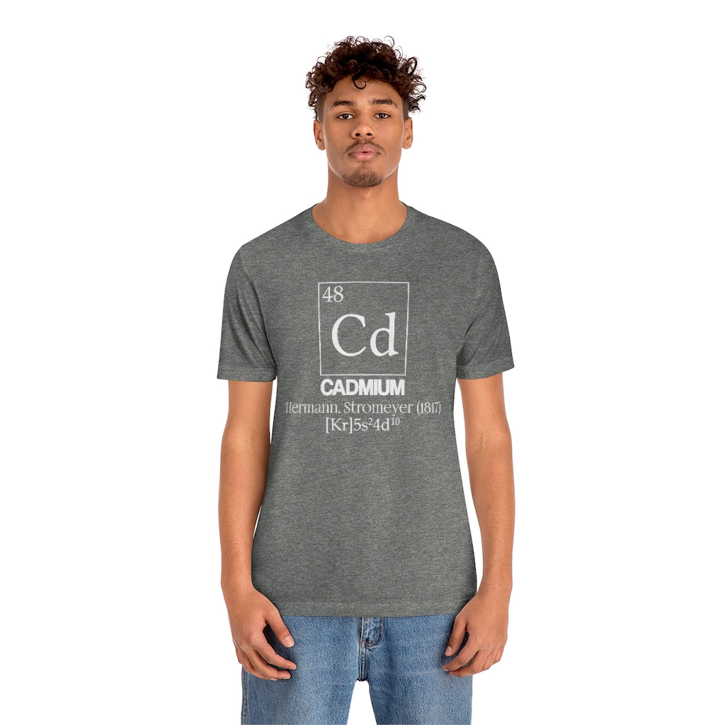 Cadmium Element-48 T-Shirt, by Aardvark Dreams [Elementwear]