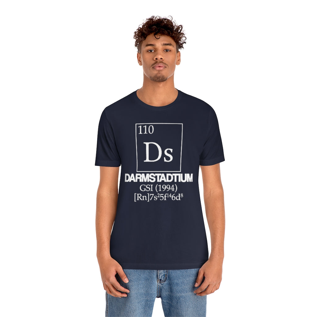 Darmstadtium Element-110 T-Shirt, by Aardvark Dreams [Elementwear]