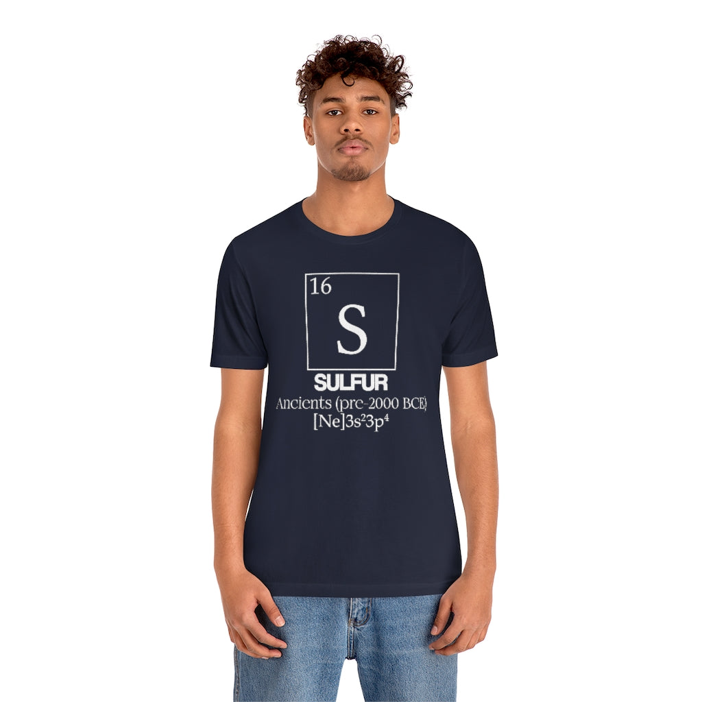 Sulfur Element-16 T-Shirt, by Aardvark Dreams [Elementwear]