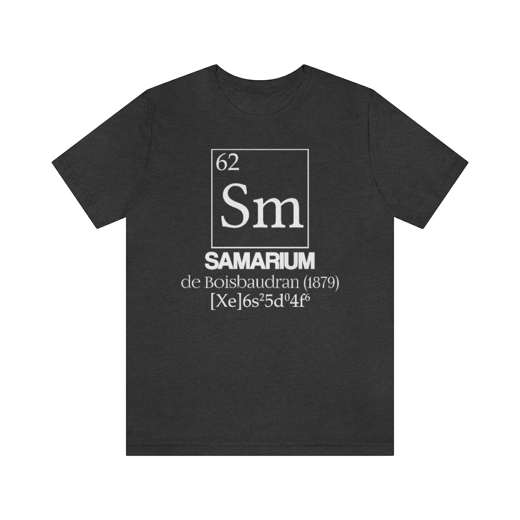 Samarium Element-62 T-Shirt, by Aardvark Dreams [Elementwear]