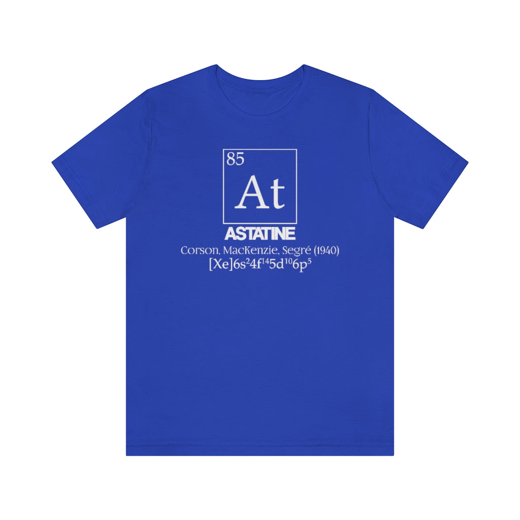 Astatine Element-85 T-Shirt, by Aardvark Dreams [Elementwear]