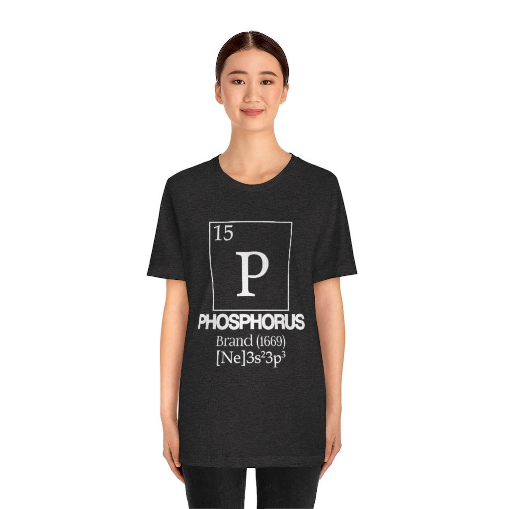 Phosphorus Element-15 T-Shirt, by Aardvark Dreams [Elementwear]