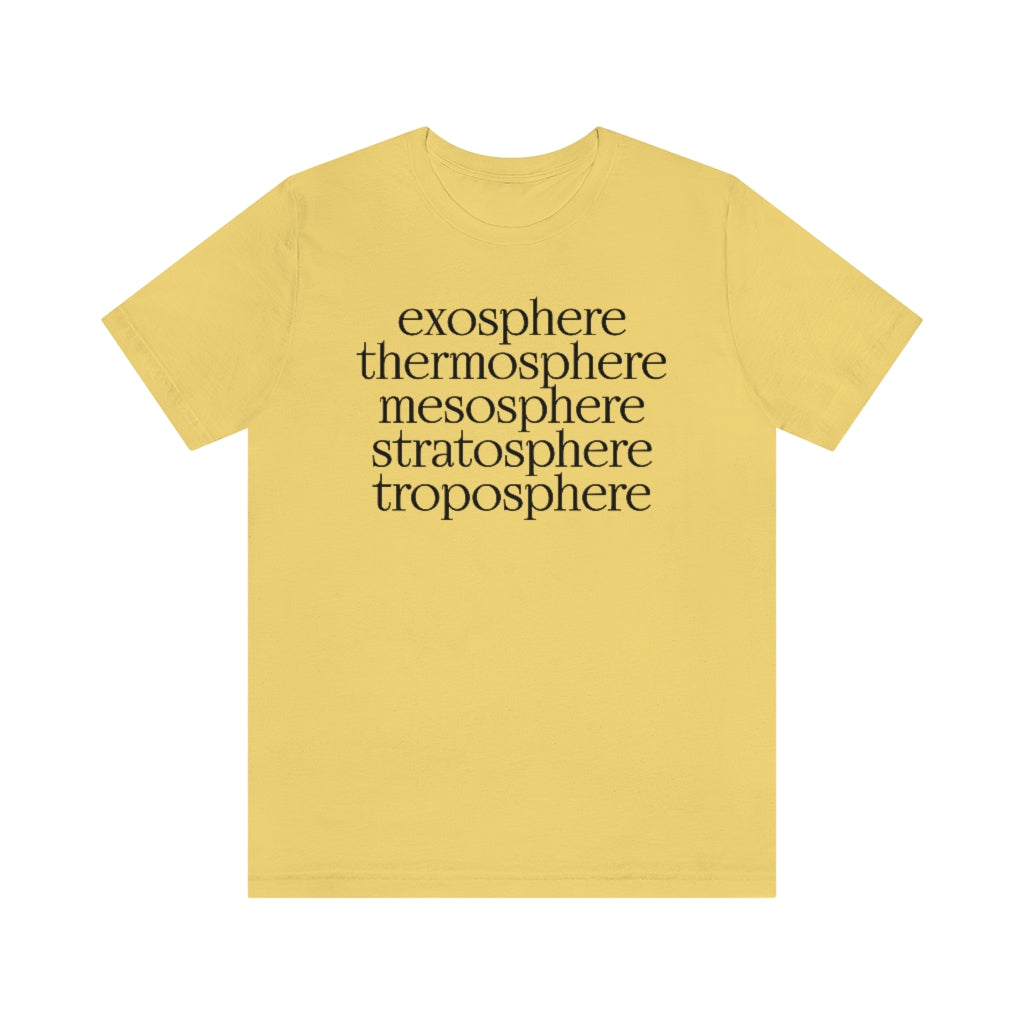 Atmospheric Structure T-Shirt, by Aardvark Dreams