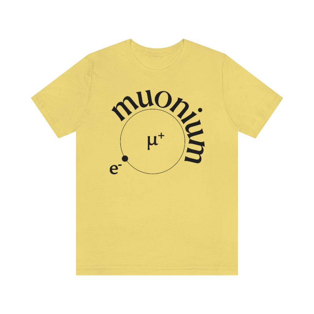 Muonium T-Shirt, by Aardvark Dreams