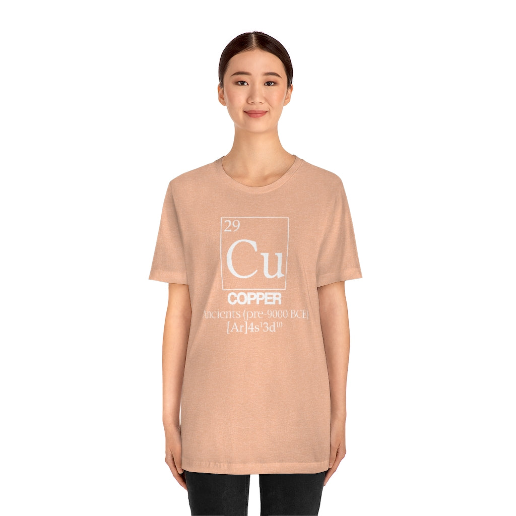 Copper Element-29 T-Shirt, by Aardvark Dreams [Elementwear]