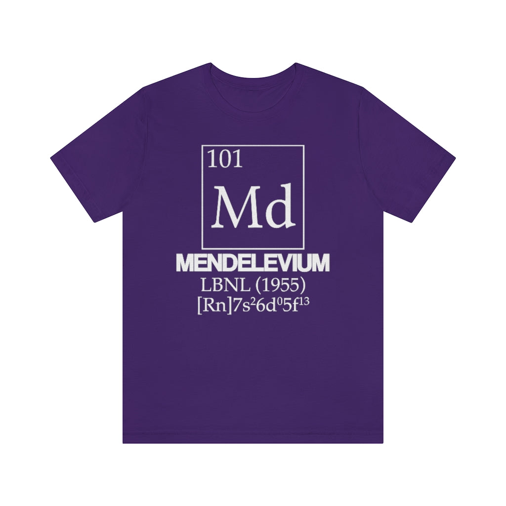 Mendelevium Element-101 T-Shirt, by Aardvark Dreams [Elementwear]