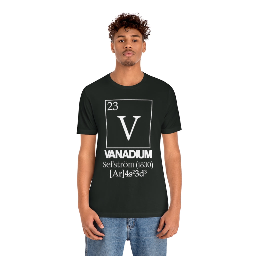 Vanadium Element-23 T-Shirt, by Aardvark Dreams [Elementwear]