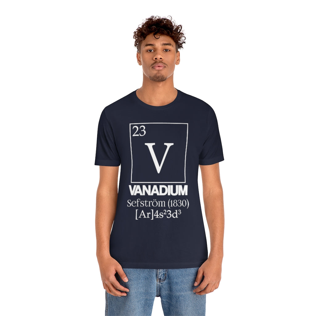 Vanadium Element-23 T-Shirt, by Aardvark Dreams [Elementwear]