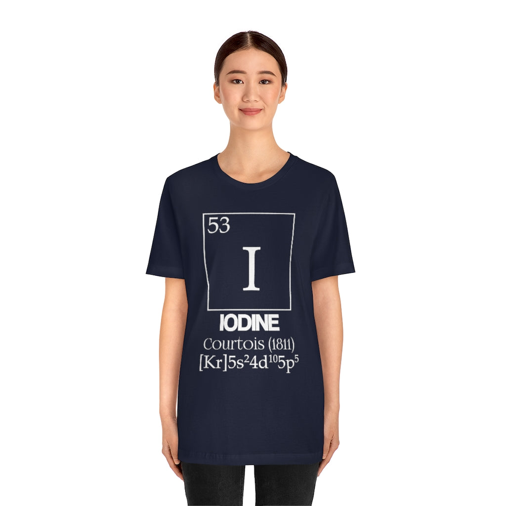 Iodine Element-53 T-Shirt, by Aardvark Dreams [Elementwear]