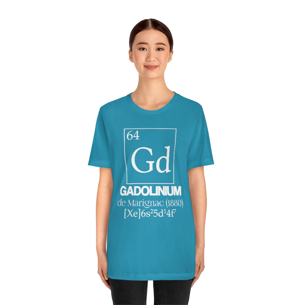 Gadolinium Element-64 T-Shirt, by Aardvark Dreams [Elementwear]