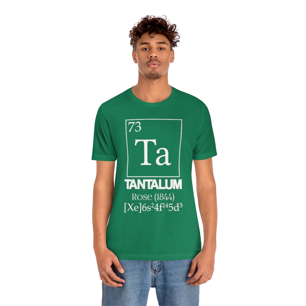 Tantalum Element-73 T-Shirt, by Aardvark Dreams [Elementwear]