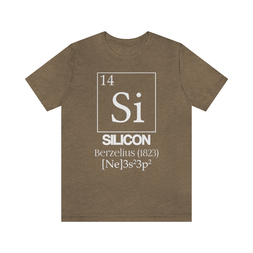 Silicon Element-14 T-Shirt, by Aardvark Dreams [Elementwear]