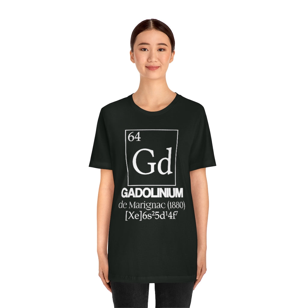 Gadolinium Element-64 T-Shirt, by Aardvark Dreams [Elementwear]