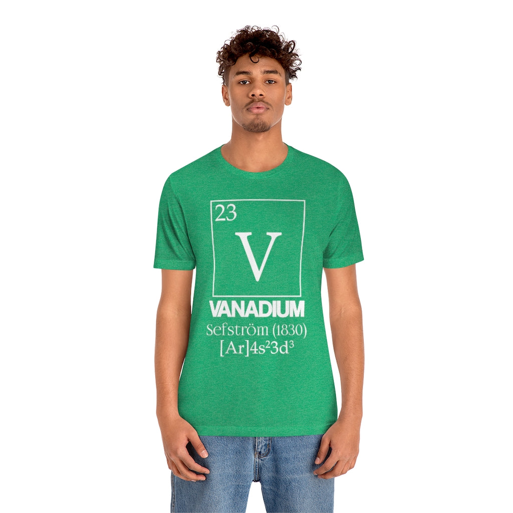 Vanadium Element-23 T-Shirt, by Aardvark Dreams [Elementwear]