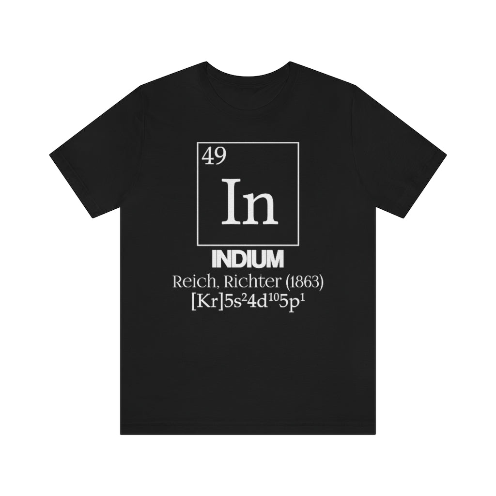 Indium Element-49 T-Shirt, by Aardvark Dreams [Elementwear]