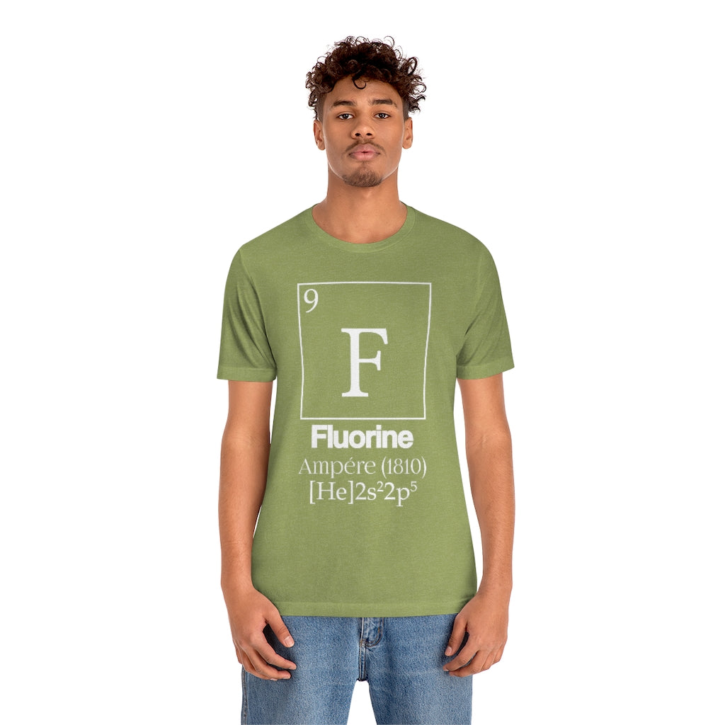 Fluorine Element-9 T-Shirt, by Aardvark Dreams [Elementwear]