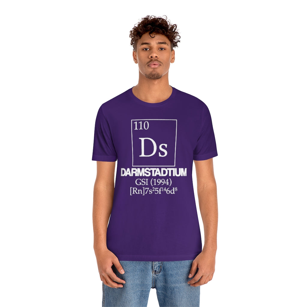 Darmstadtium Element-110 T-Shirt, by Aardvark Dreams [Elementwear]