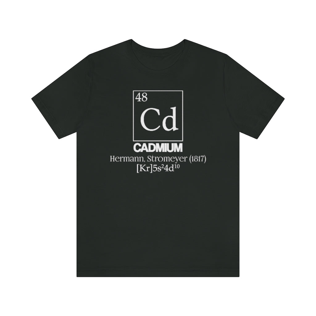 Cadmium Element-48 T-Shirt, by Aardvark Dreams [Elementwear]