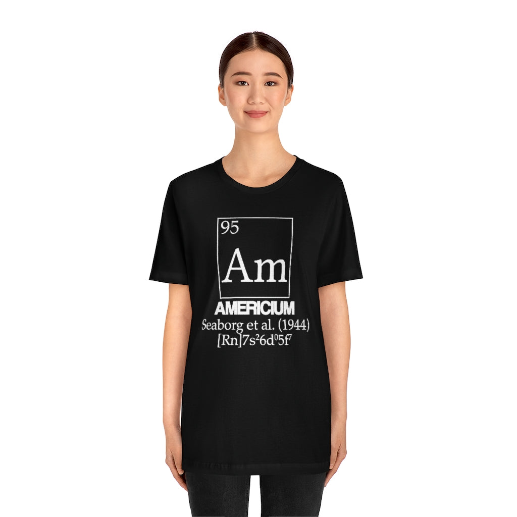 Americium Element-95 T-Shirt, by Aardvark Dreams [Elementwear]