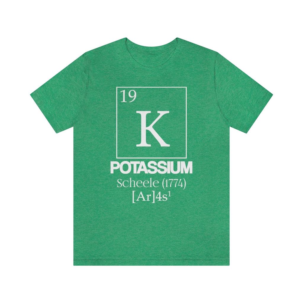 Potassium Element-19 T-Shirt, by Aardvark Dreams [Elementwear]