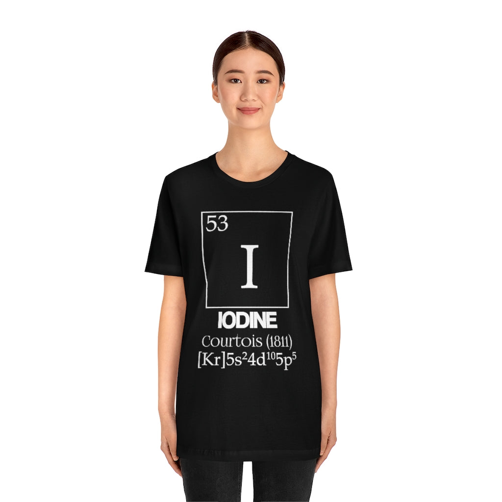 Iodine Element-53 T-Shirt, by Aardvark Dreams [Elementwear]