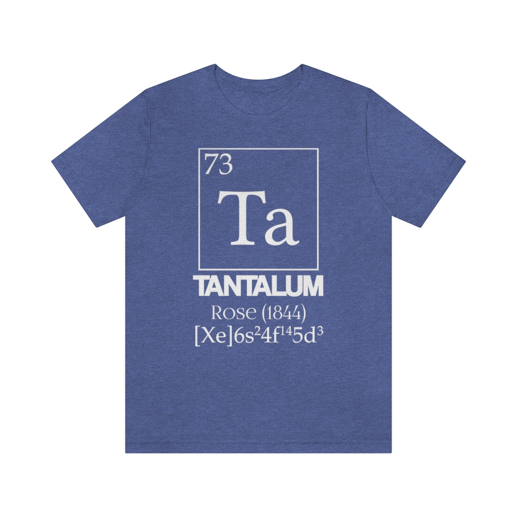 Tantalum Element-73 T-Shirt, by Aardvark Dreams [Elementwear]