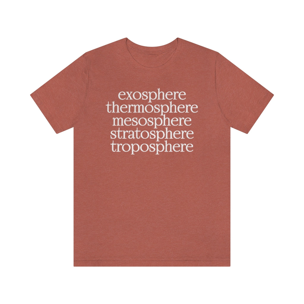 Atmospheric Structure T-Shirt, by Aardvark Dreams